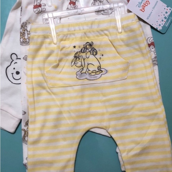 Winnie the Pooh Size* 12M 3 piece Jogger Set NWT Bot or Girl - Picture 1 of 8